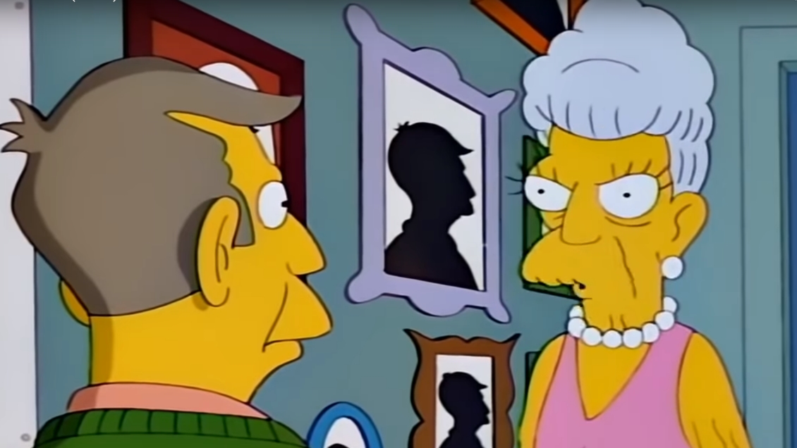 Murió la mamá del director Skinner de Los Simpson