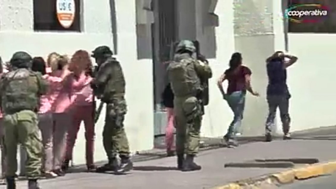 INDH evalúa presentar acciones legales por simulacro de asalto en banco de Linares