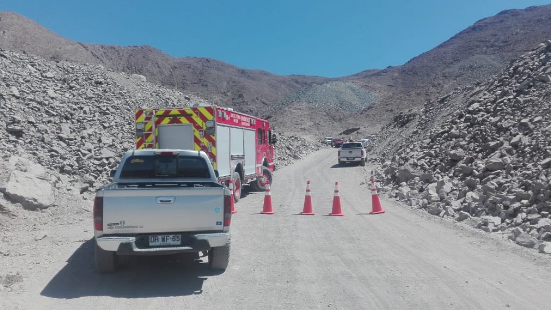 Trabajador murió al interior de una mina en Copiapó