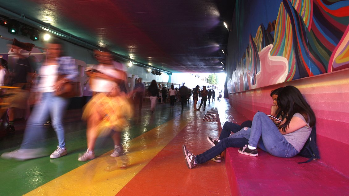 Inauguran segundo tramo del Paseo Bandera: un paso bajo nivel