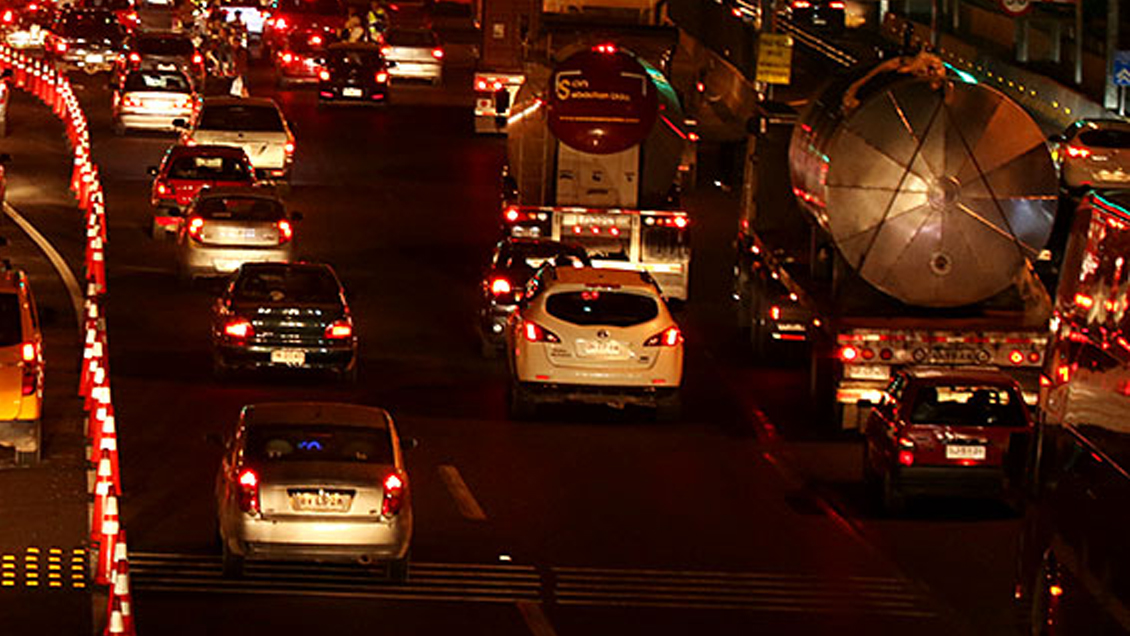 Taco kilométrico se registra en la Ruta 78
