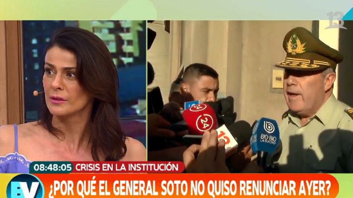 El contundente comentario de Tonka Tomicic sobre los problemas en Carabineros