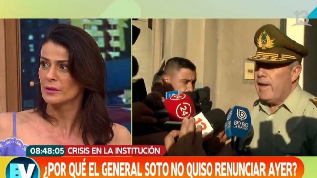 El contundente comentario de Tonka Tomicic sobre los problemas en Carabineros