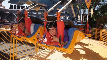   Parque Fantasilandia inauguró nuevo juego en fiesta con niños del Hogar de Cristo 