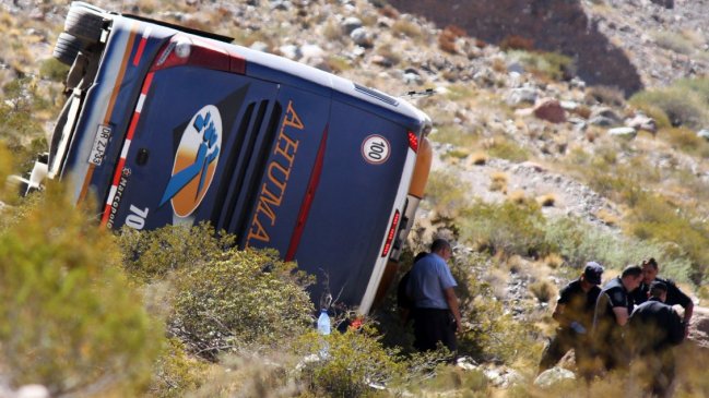 Justicia argentina imputó a chofer del bus accidentado en Mendoza