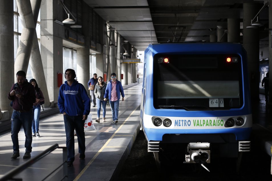 Metro Valparaíso aumentará sus tarifas hasta en 36 pesos a contar del 1 de enero
