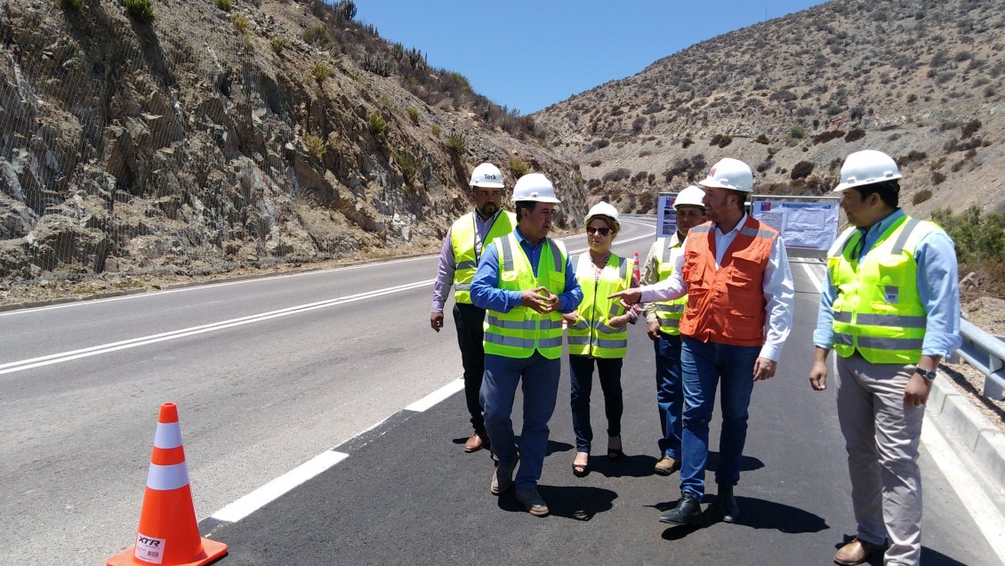 Coquimbo: Mejoran la Ruta D-51 previo a la Gran Fiesta de Andacollo