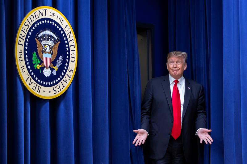 Trump remarca que cierre del Gobierno seguirá: 