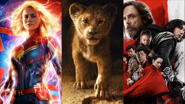 Disney tendrá prácticamente un estreno por mes en 2019