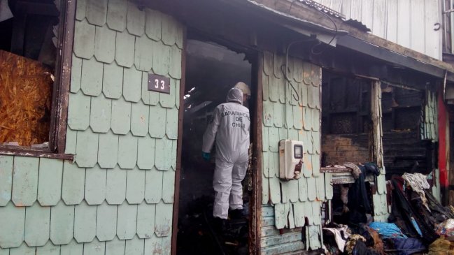 Grave adulto mayor que resultó quemado en un incendio en Puerto Varas