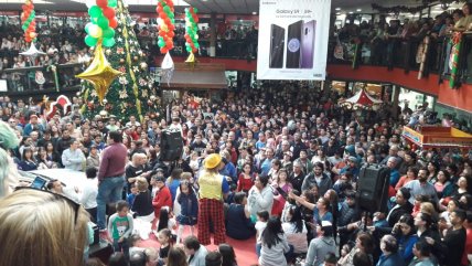   Locura total por sorteo de camioneta en la Zona Franca de Punta Arenas 