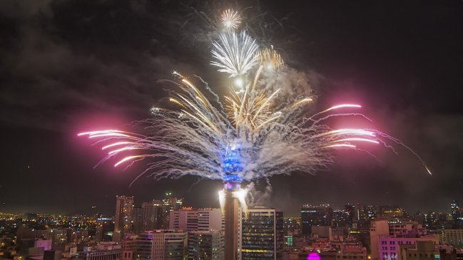 Chile da la bienvenida al 2019