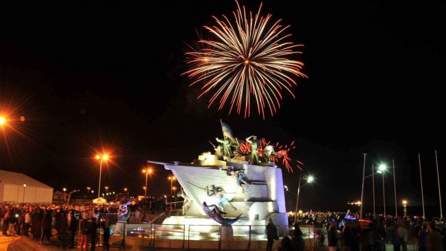 Punta Arenas recibirá 2019 con un show pirotécnico de 12 minutos