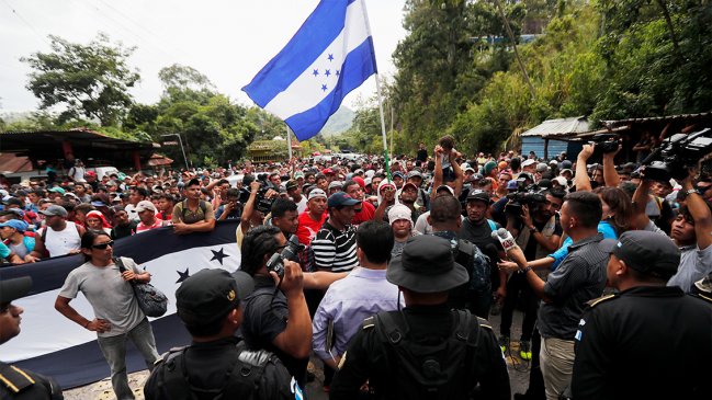 La caravana migrante anhela cumplir el 