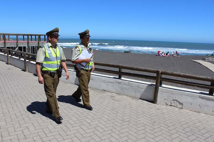 Constitución: Carabineros lanza 