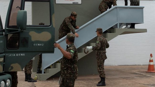 Policía brasileña realizó operación contra grupo que amenazó a Bolsonaro