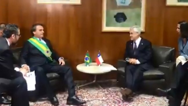 Piñera tras reunión con Bolsonaro: 
