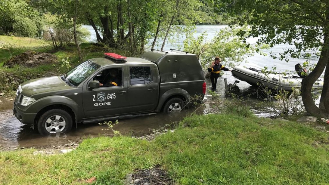 Continúa búsqueda de hombre desaparecido en Lago Ranco