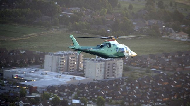 Operativo por disparos contra carabinero en predio fiscal de Curacaví