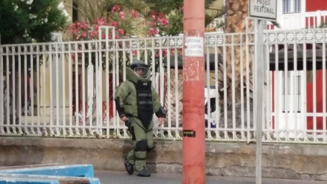 Maleta abandonada movilizó al GOPE en pleno centro de Antofagasta