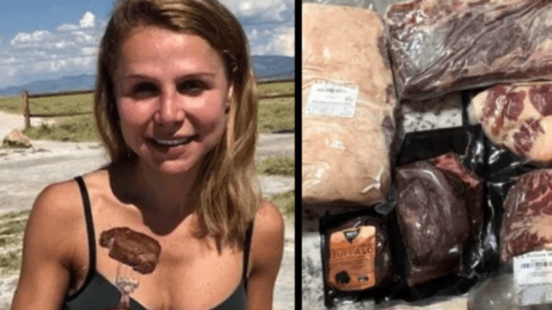 Era vegetariana hasta que la mordió una araña y casi muere