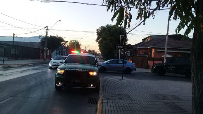 Carro lanza aguas derramó químico lacrimógeno en calles de Santiago