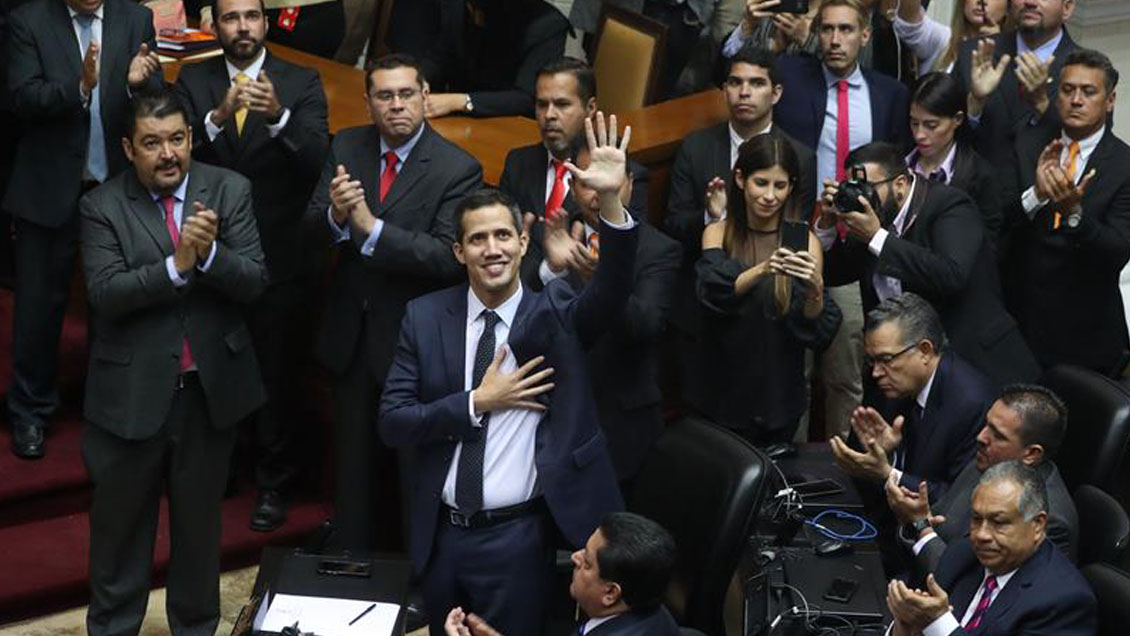 Juan Guaidó, el nuevo líder accidental del arrinconado Parlamento venezolano