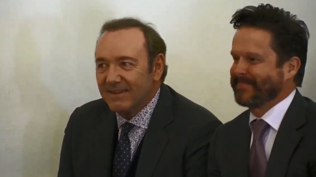 Kevin Spacey compareció ante la justicia por caso de abuso sexual