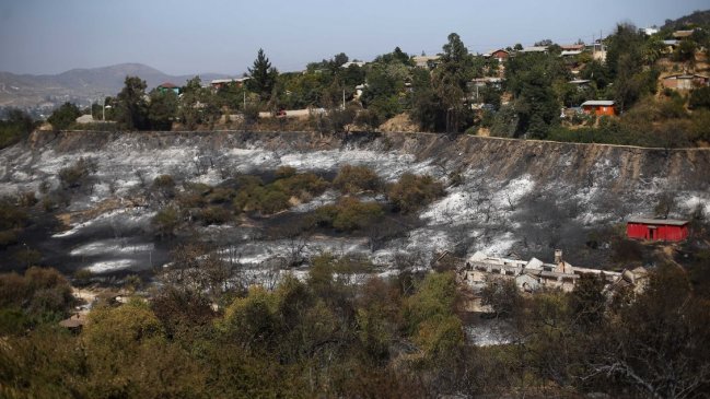 Incendios: Esta semana empiezan a levantar viviendas de emergencia en Limache
