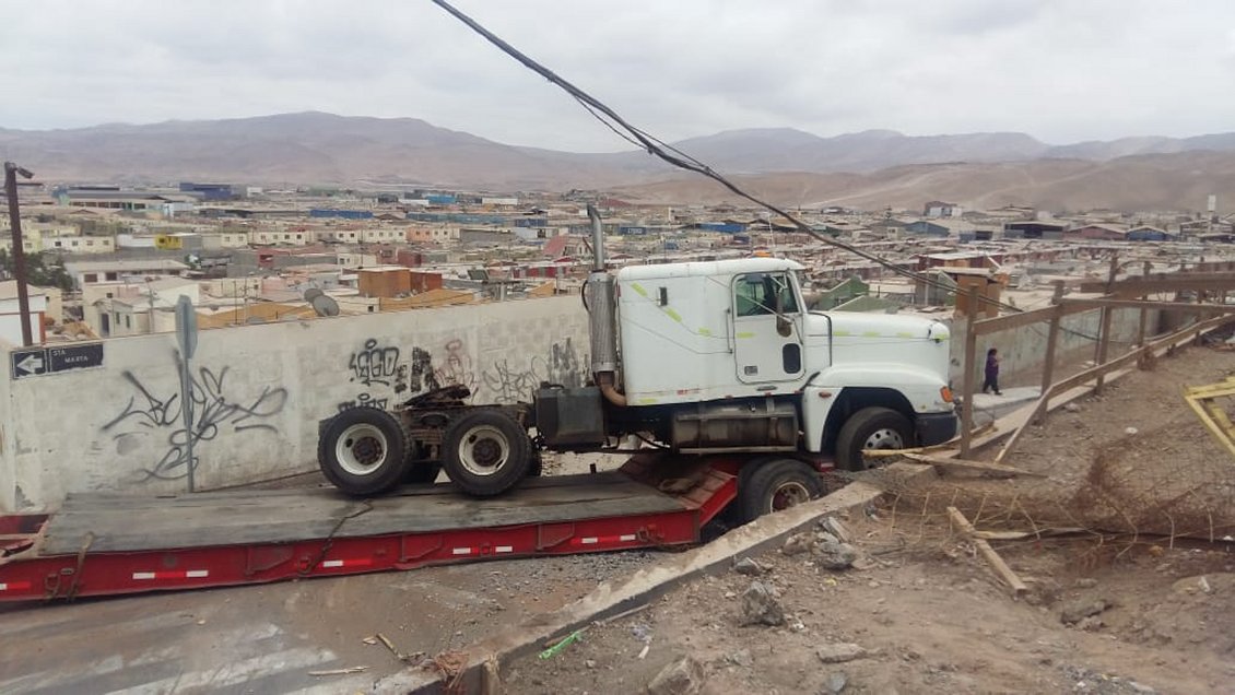Incidente de camión dejó a 7.500 clientes sin luz en Alto Hospicio