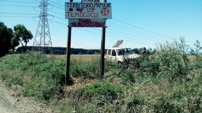 Comuneros mapuche volvieron a tomar fundos en Ercilla