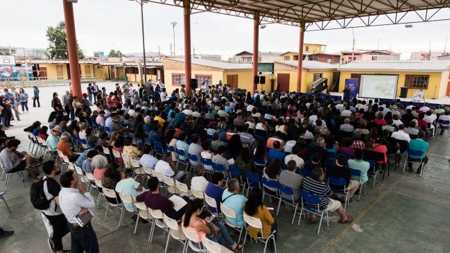 Arica: Cerca de 400 personas llegaron a la primera audiencia pública del Plan Regulador Comunal
