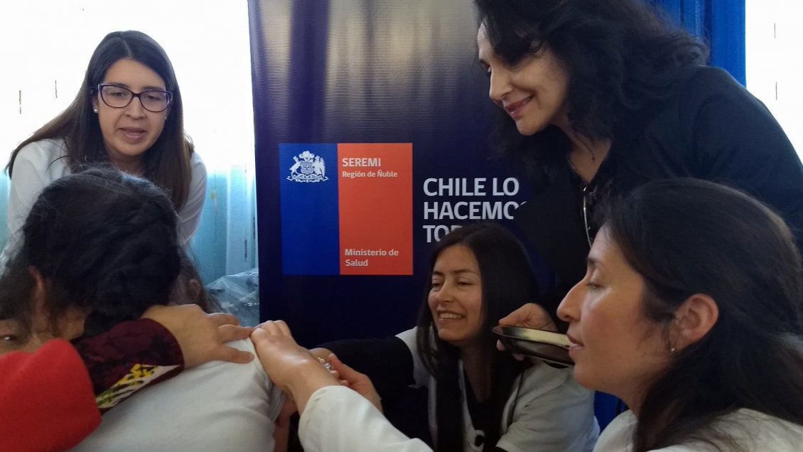 Ñuble ocupa segundo lugar nacional en vacunación contra el papiloma humano