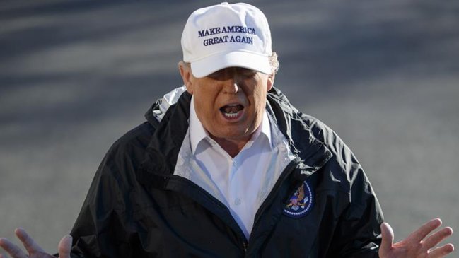 Trump visitó la frontera con México para recalcar la 