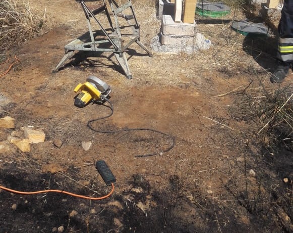 Valparaíso: Detienen a presunto responsable de iniciar incendio forestal con sierra eléctrica