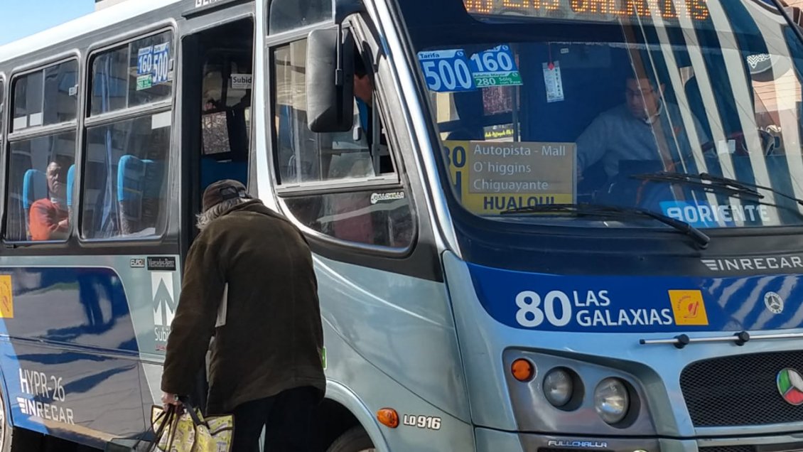 Vuelve a subir el pasaje de la locomoción colectiva en el Gran Concepción