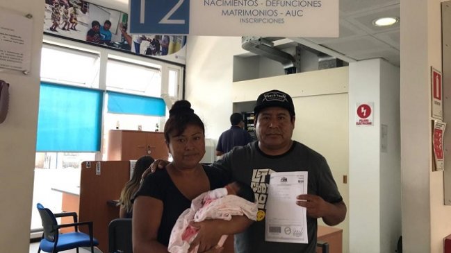 Mateo e Isabella fueron los nombres más inscritos el 2018 en Arica y Parinacota