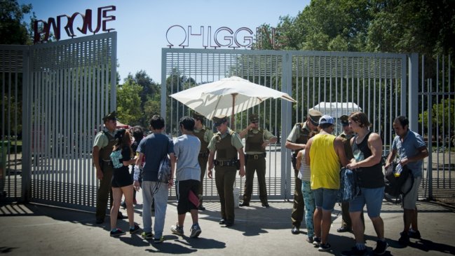 Mano dura en el Parque O'Higgins: Controles aleatorios y tolerancia cero al alcoho