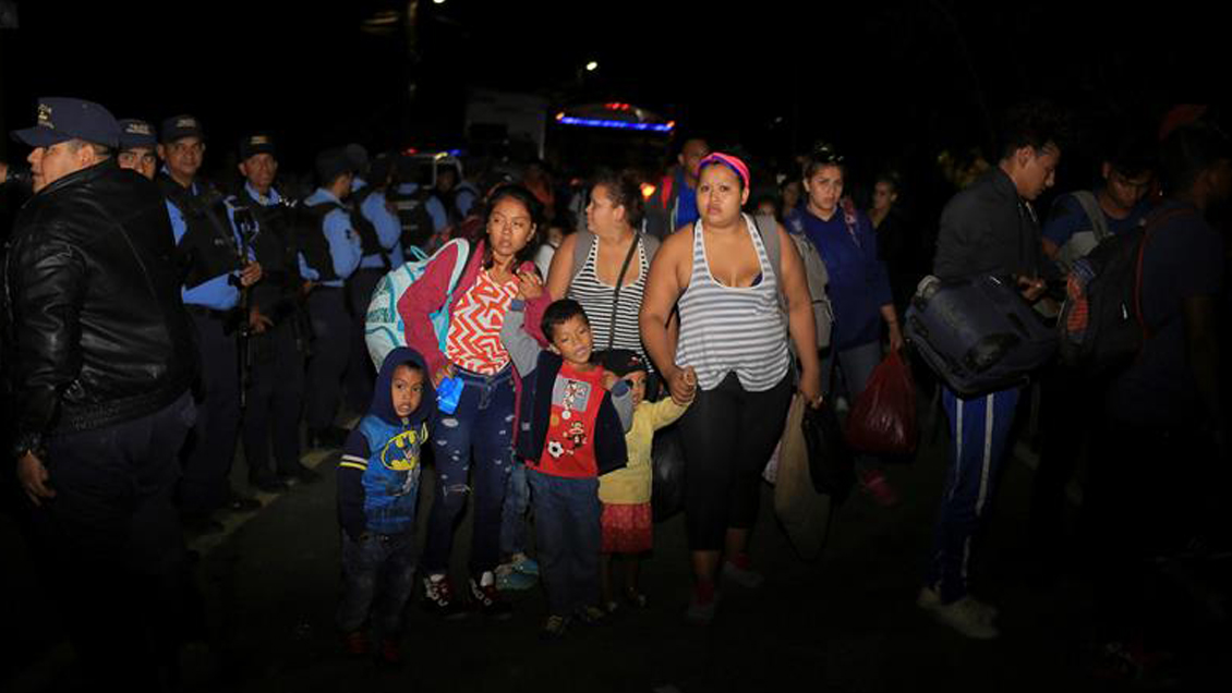 Nueva caravana migrante ya cruzó a Guatemala