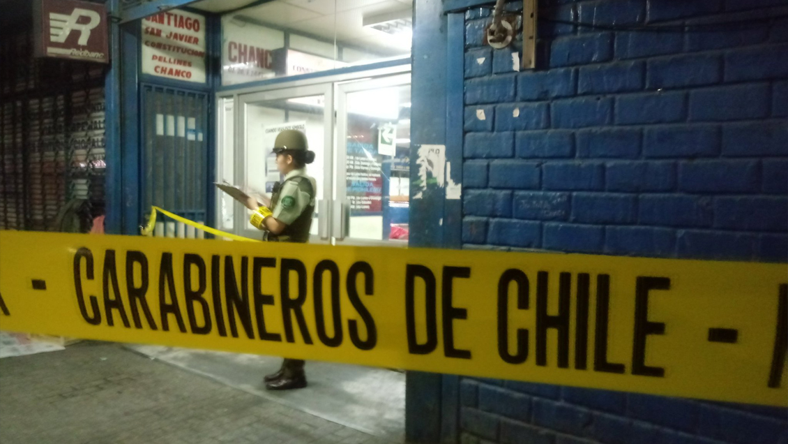 Hombre murió en balacera en el terminal de buses de Talca