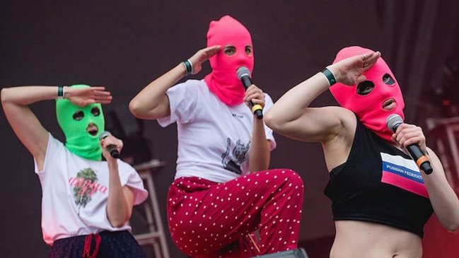 Pussy Riot fija su primer show en Chile en abril