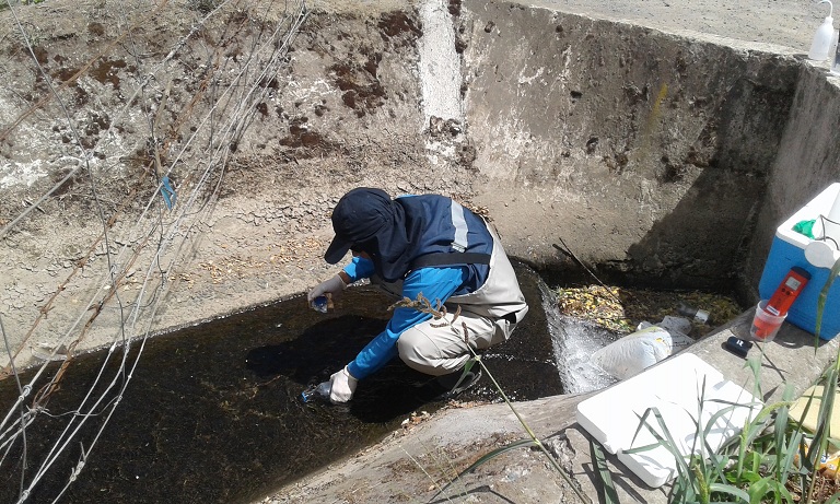 Maule: Realizaron proceso preventivo para identificar focos de contaminación de aguas