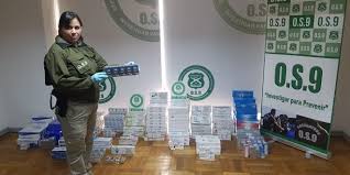 Decomisan 2.670 cajetillas de cigarros que se comercializaban en el centro de Viña del Mar