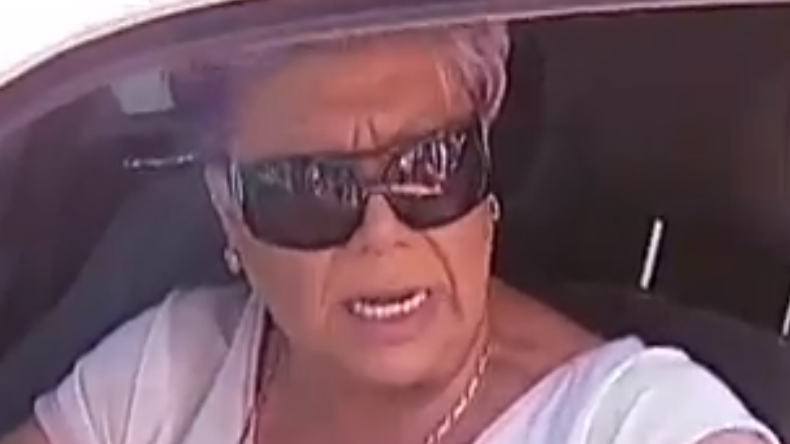 Patricia Maldonado atacó a reportero: 