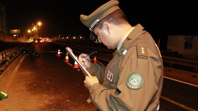 Carabineros detuvo a jóvenes motociclistas que evadieron control policial en Ránquil
