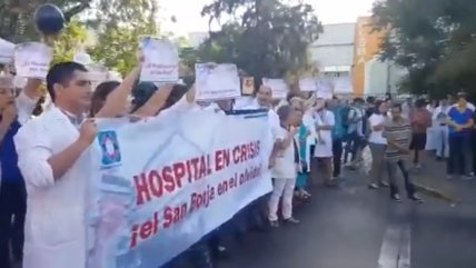   Hospital San Borja Arriarán sigue movilizado por mejores condiciones para pacientes 