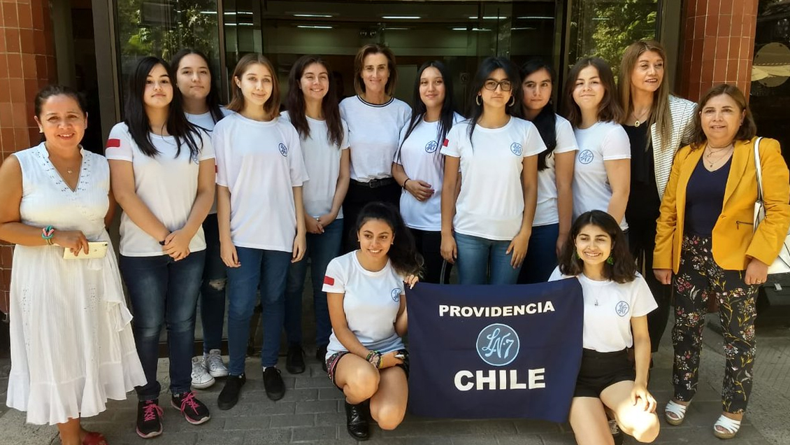 Alumnas del Liceo 7 representarán a Chile en modelo de la ONU