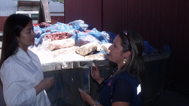 Decomisan 11.000 kilos de carne en mal estado de bodega no autorizada en Chillán