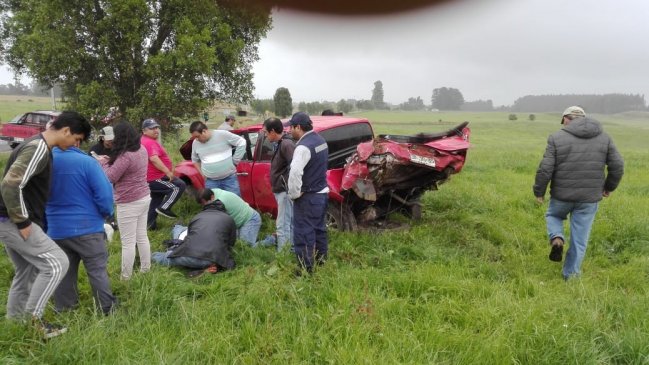Conocido agricultor de Frutillar falleció tras volcar la camioneta que conducía
