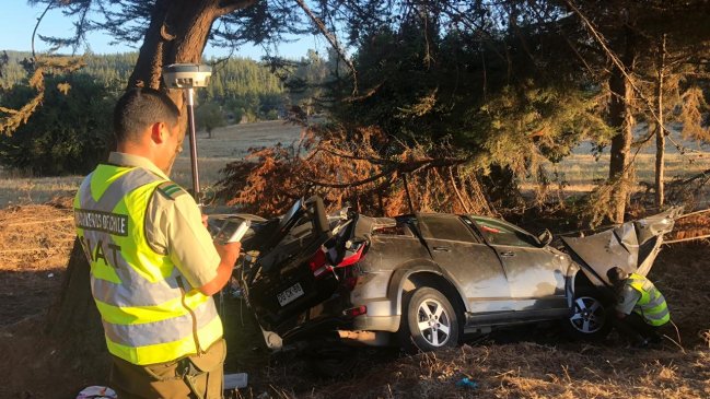 Accidente de tránsito dejó dos fallecidos en Pichilemu